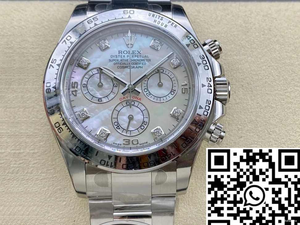 Cosmograph Factory Clean 1112 M116509-0064 Mother-of-pearl Daytona Rolex Dial FashionForward 0719